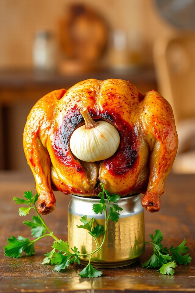 beer can roasted chicken