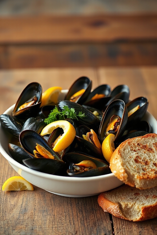 beer margarita mussels recipe