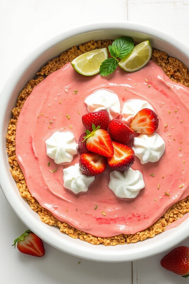 berry margarita pie dessert