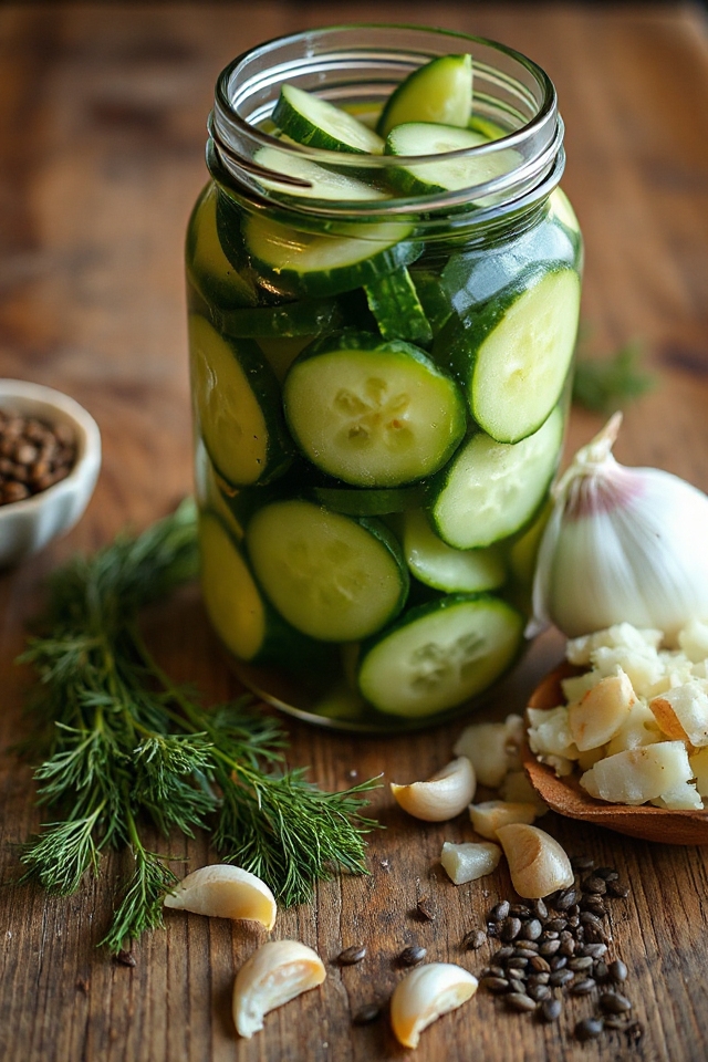 cadillac margarita pickled cucumbers