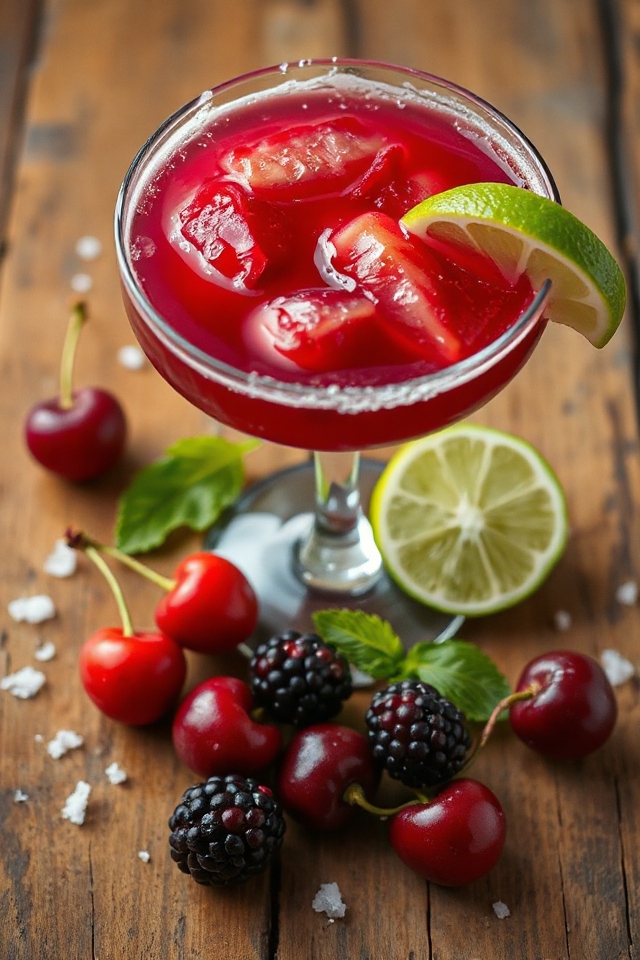 cherry blackberry margarita recipe