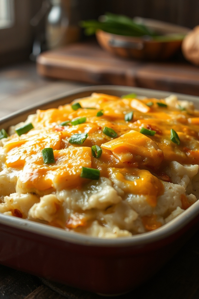comforting cheesy potato dish