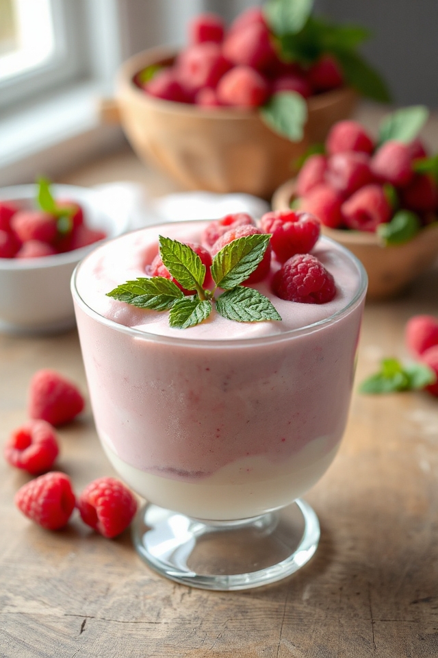 frozen raspberry creamy dream
