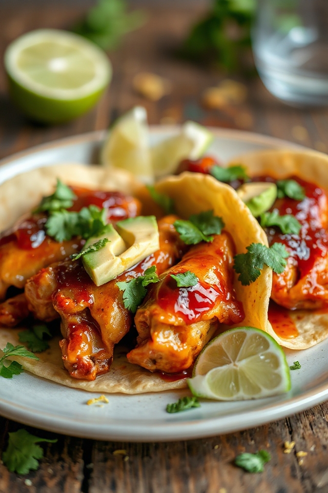 grilled chicken taco delight