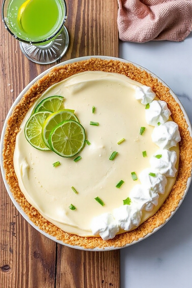 margarita cheesecake with tequila