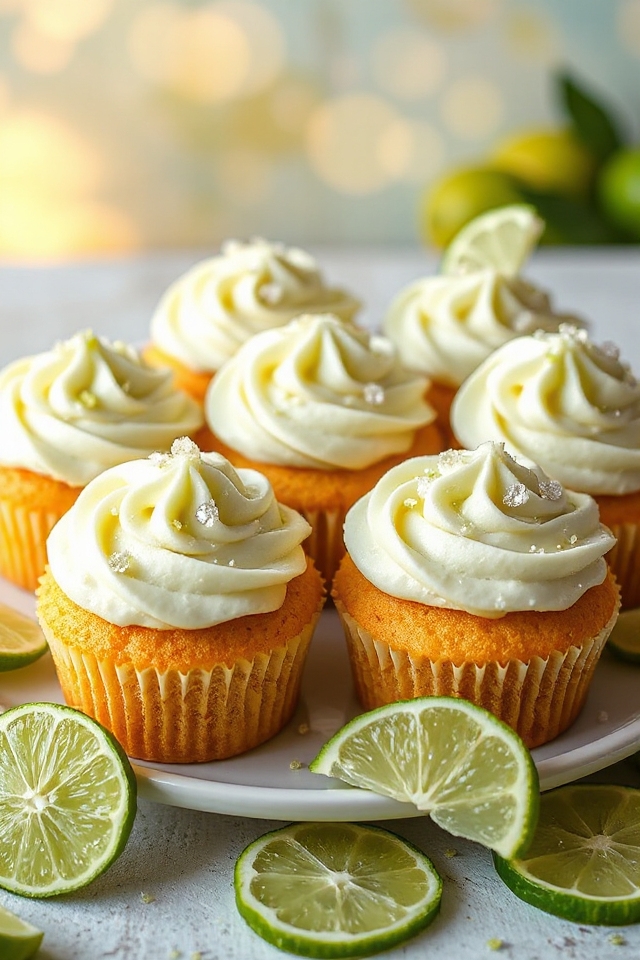 margarita infused cupcake delight