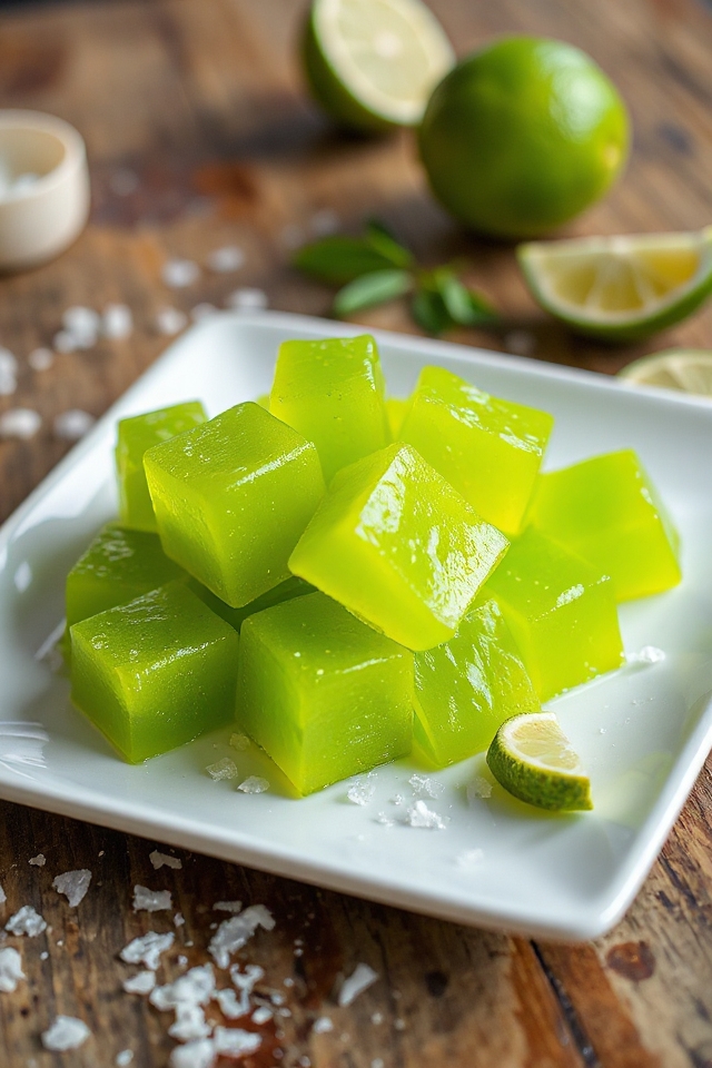 margarita jelly cubes recipe