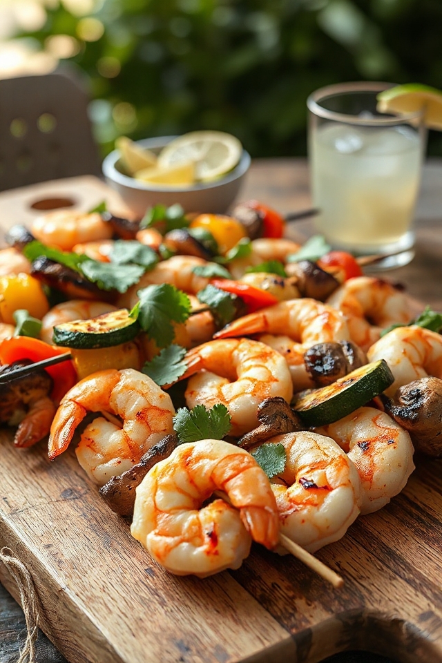 margarita shrimp skewers recipe