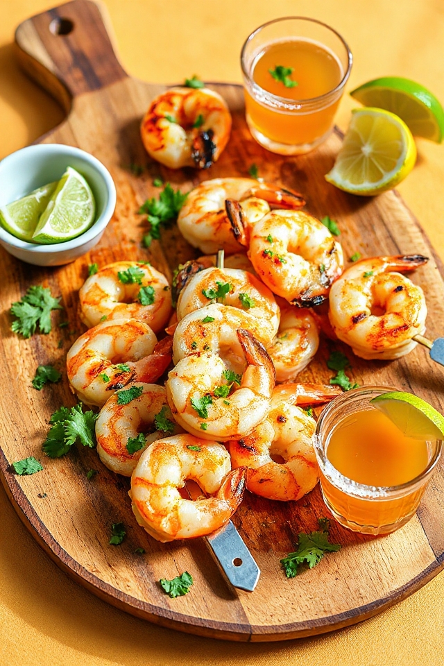 margarita shrimp skewers recipe