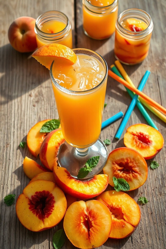 peach citrus margarita recipe