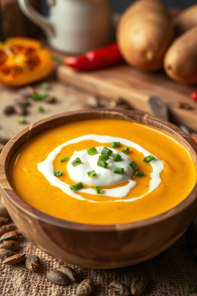 pumpkin potato soup recipe