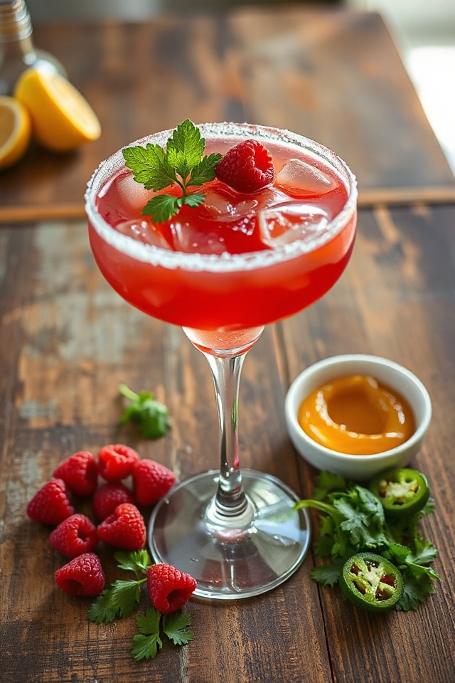 raspberry jalapeno margarita recipe