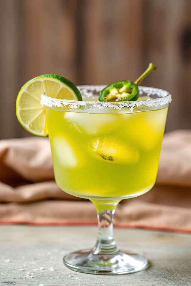 spicy jalapeno margarita recipe