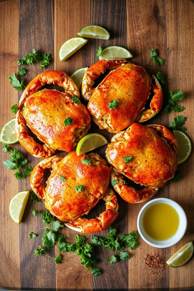 spicy margarita crab delight