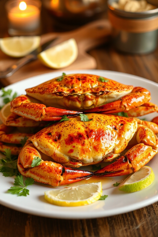 spicy margarita crab salad