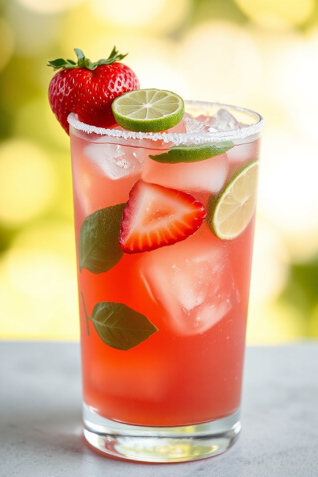 strawberry basil margarita recipe