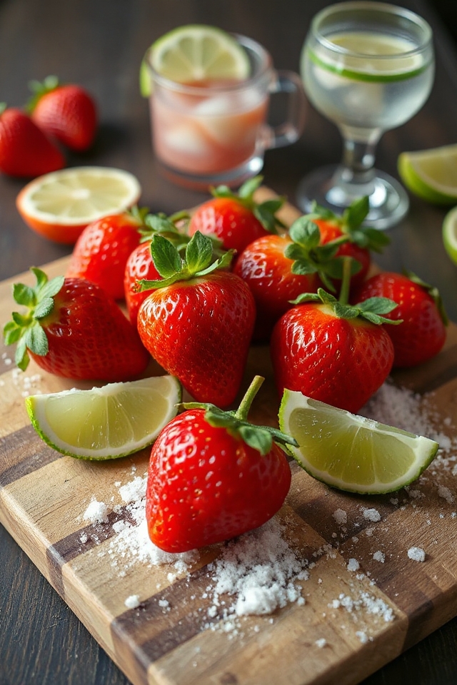 strawberry margarita jello shots