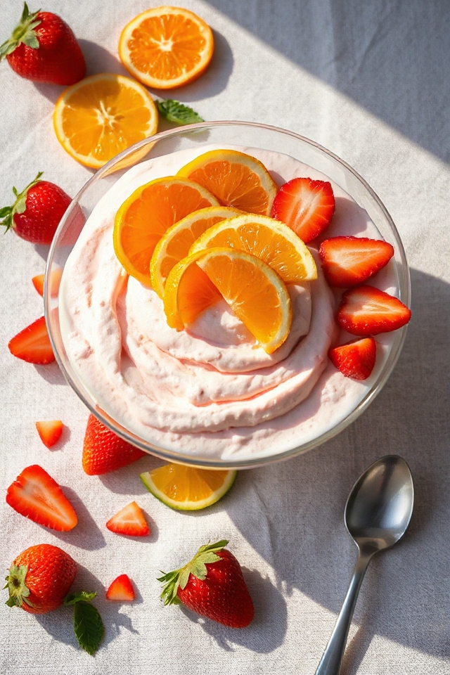 strawberry margarita mousse delight