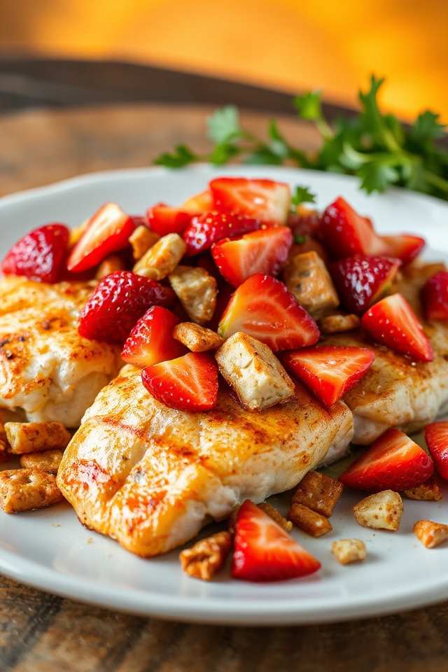 strawberry margarita swordfish recipe
