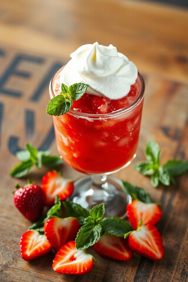 strawberry meringue margarita recipe