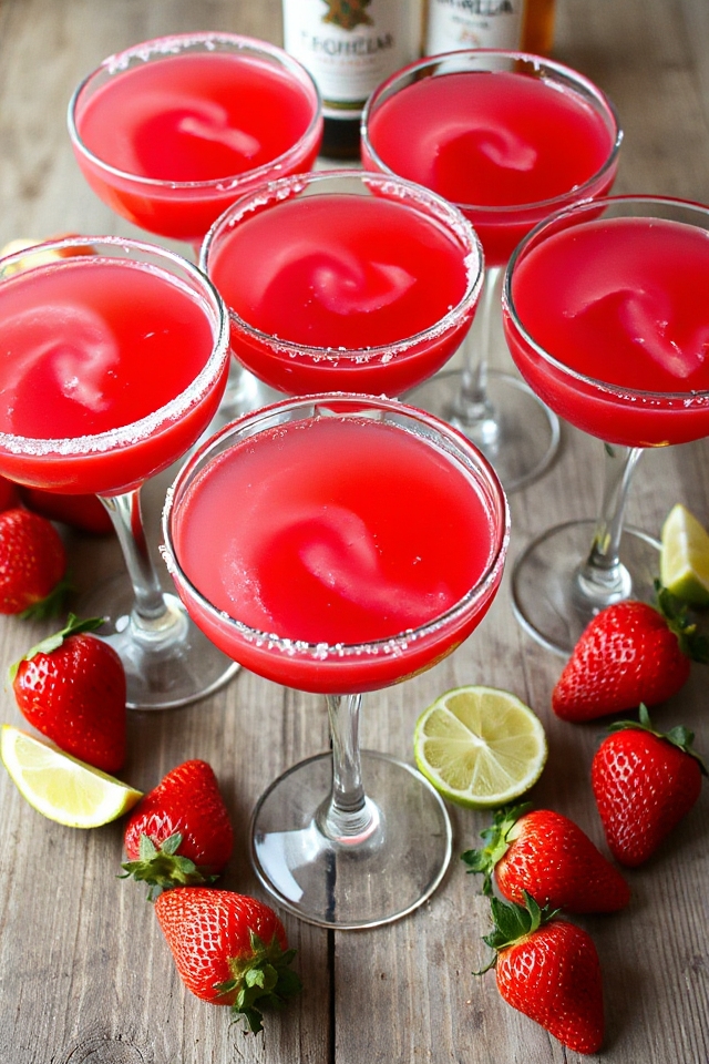 strawberry tequila jello dessert