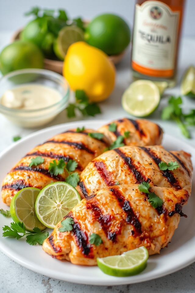 tequila lime marinated chicken