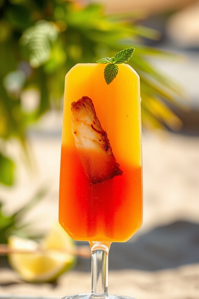 tequila sunrise ice pops