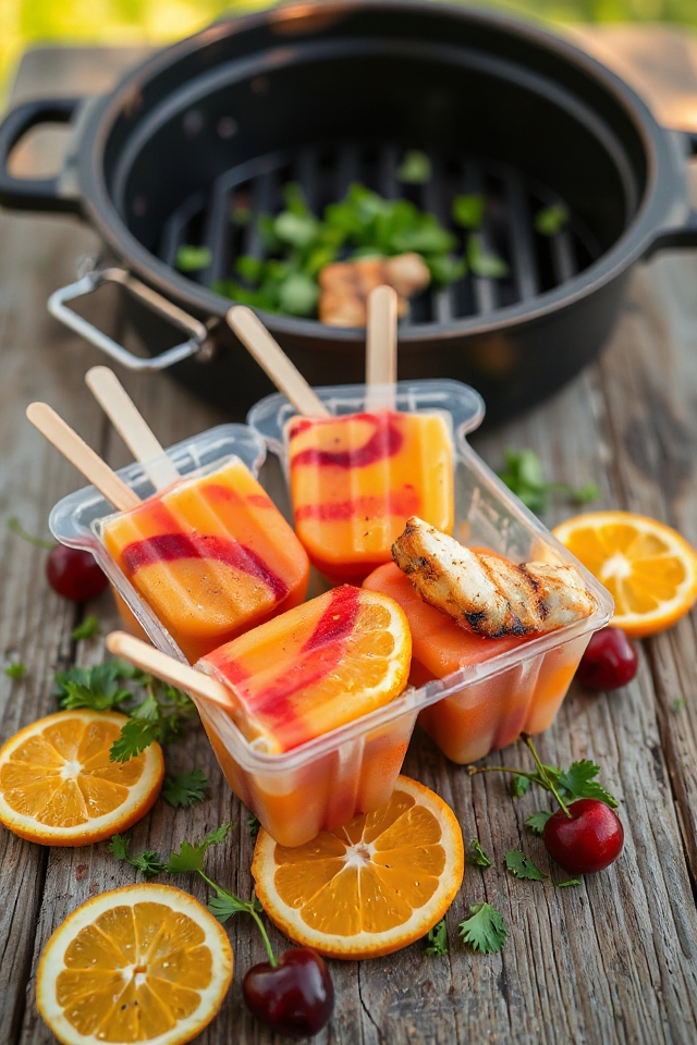 tequila sunrise with sea bass