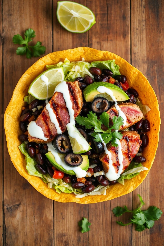 tuna and black bean salad