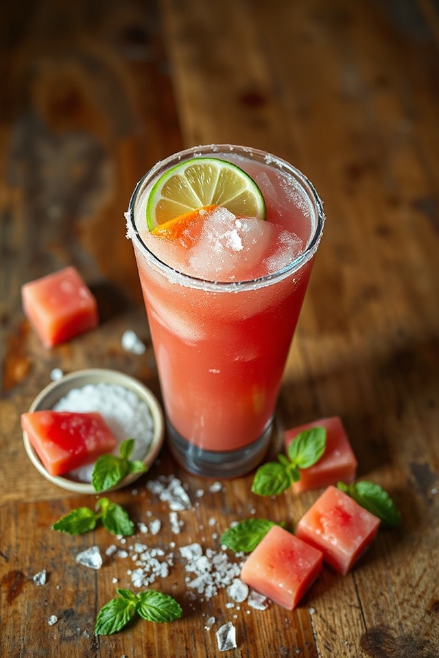watermelon margarita with tequila