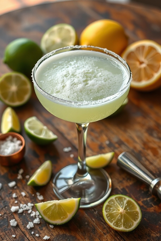 zesty citrus margarita martini