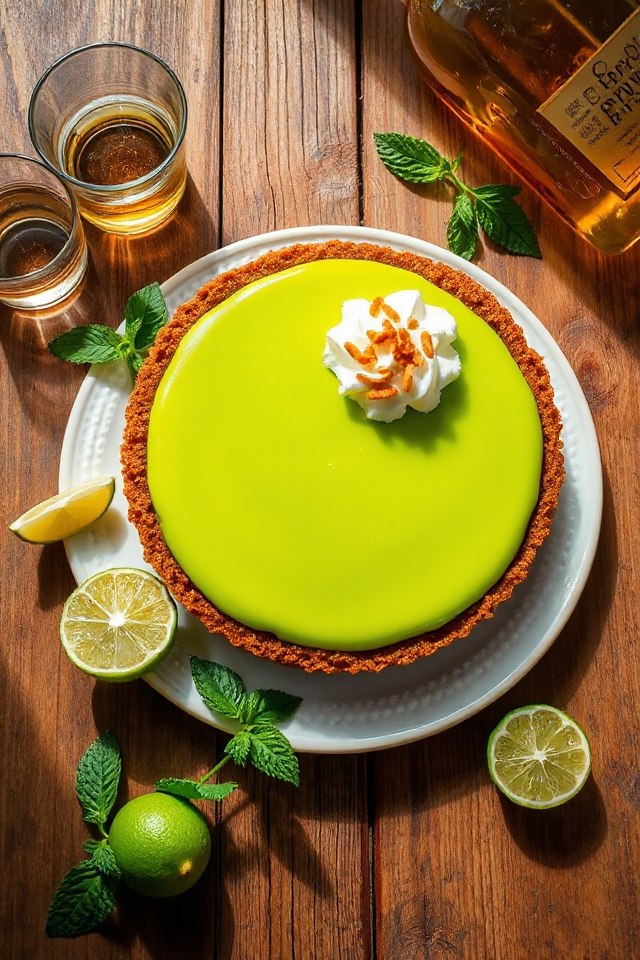 zesty key lime pie