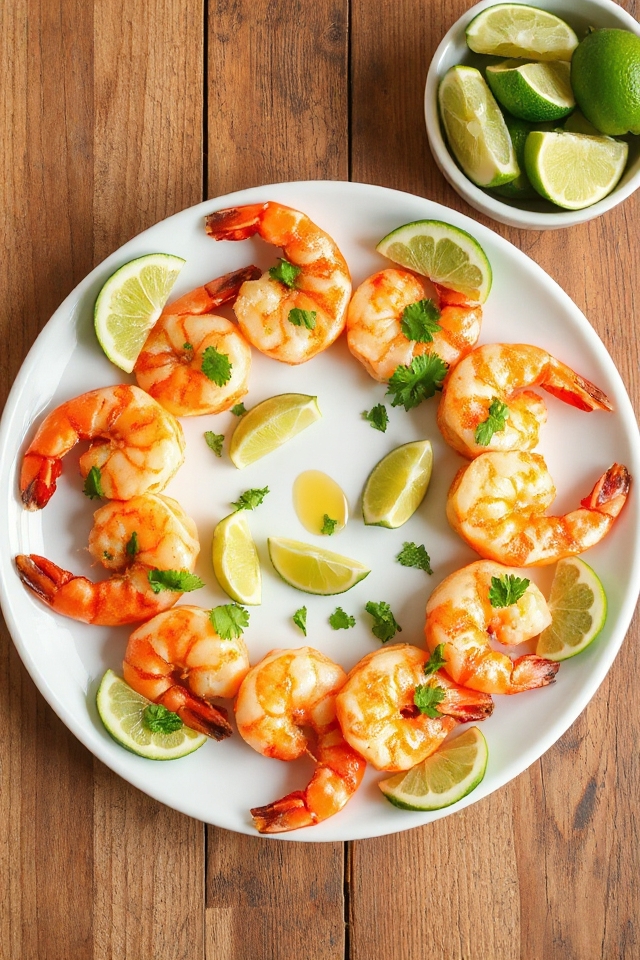 zesty lime drunken shrimp
