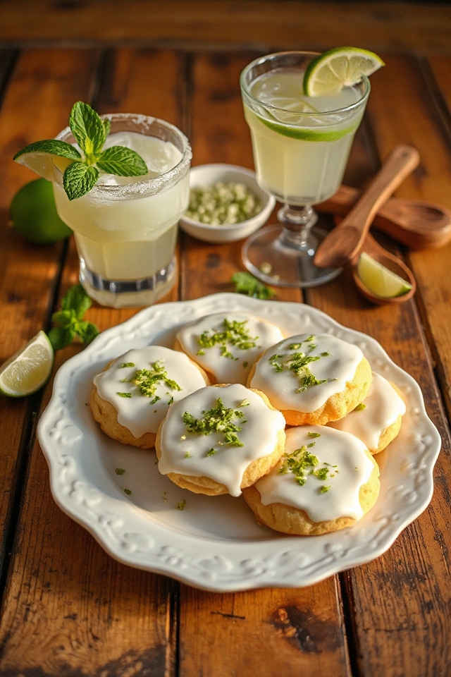 zesty lime flavored cookie recipe