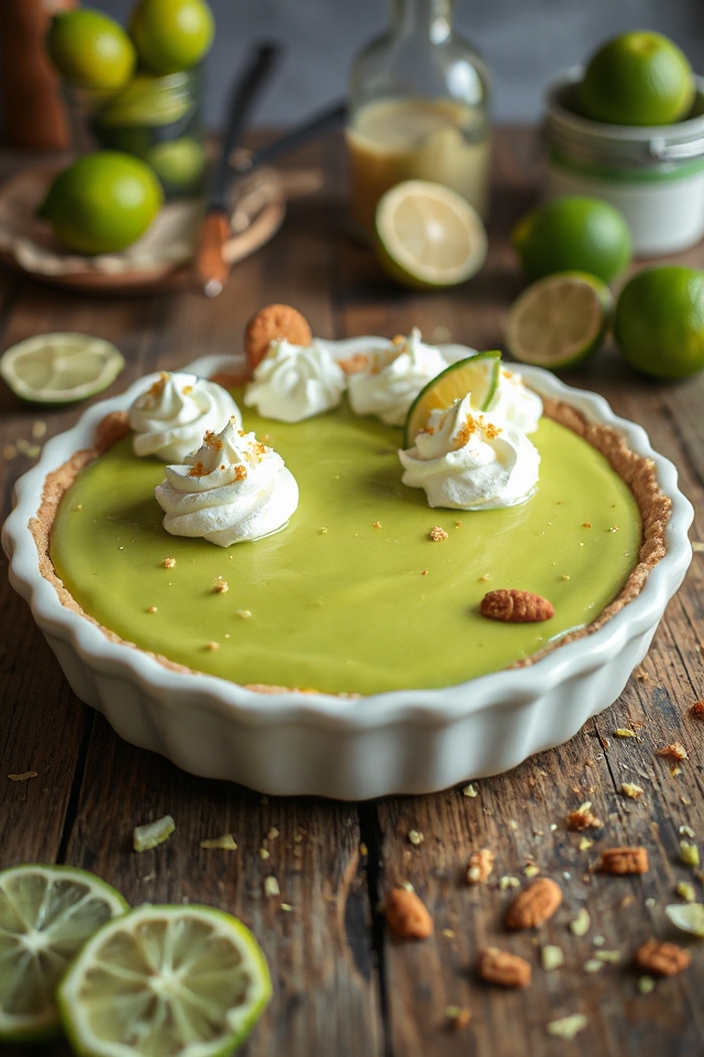 zesty margarita key lime pie