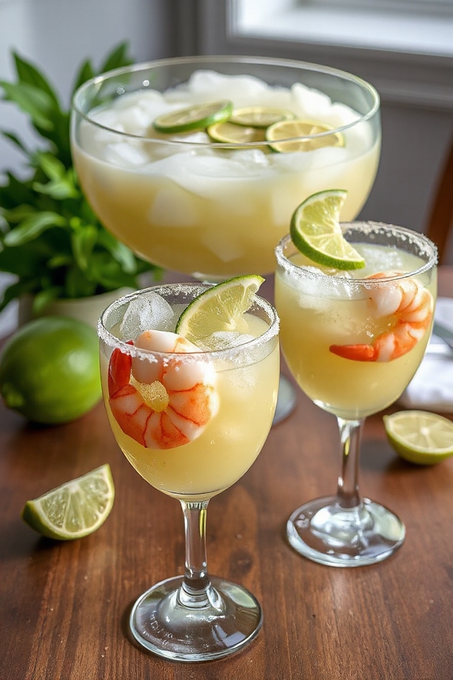 zesty margarita prawns recipe